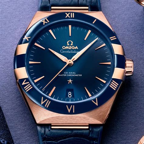 gents omega constellation watch.